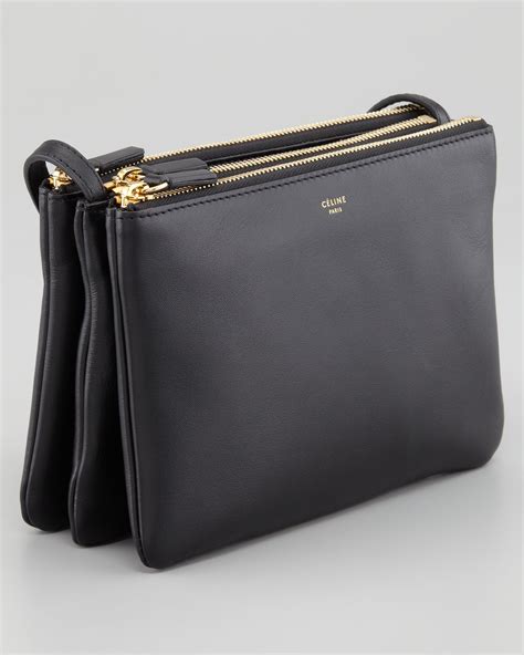 celine trio black|céline trio bag.